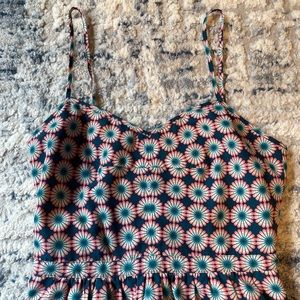 J.Crew Factory Women’s Size 00 Printed Tank Dress